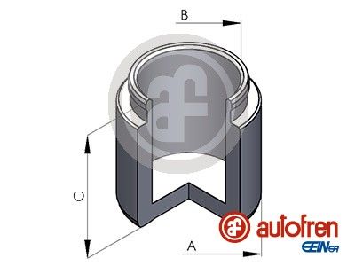 AUTOFREN SEINSA Mäntä, jarrusatula D025291